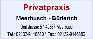 Privatpraxis Meerbusch Büderich